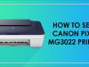 How To Set Up Canon Pixma MG3022 Printer?