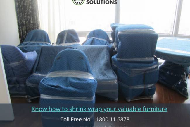 Know how to shrink wrap your valuable furniture