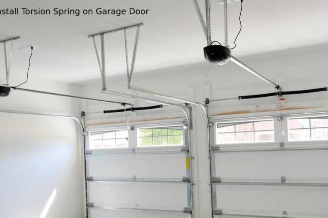 How to Install Torsion Spring on Garage Door