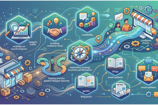 How Content Marketing Services Optimize eCommerce Growth & Strategy