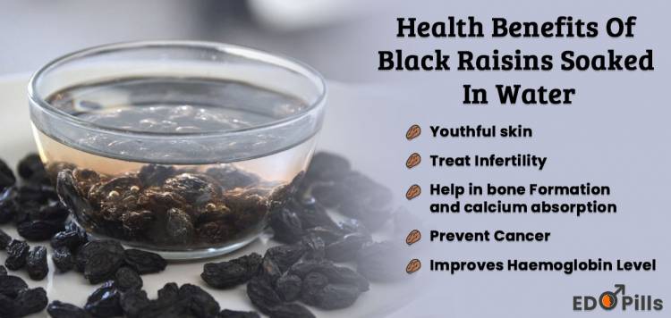 Health Benefits Of Black Raisins Soaked In Water