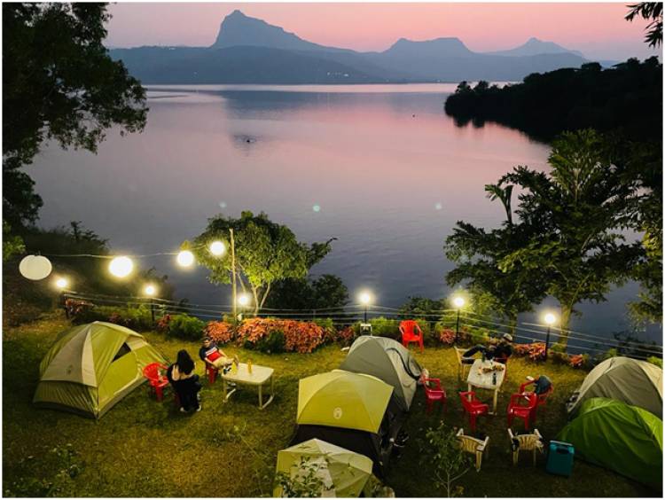 Pawna Paradise: Camping Retreat by the Lake